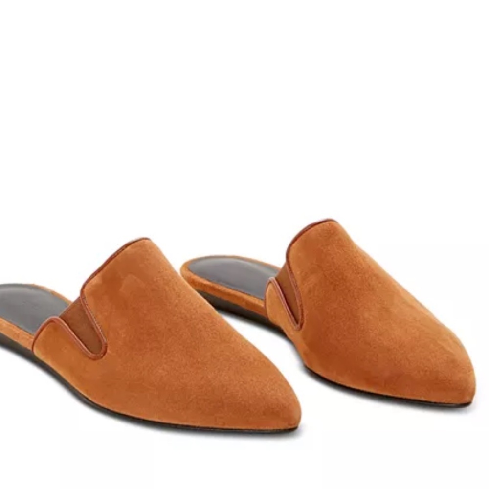 Jenni Kayne Saddle Suede Mules
